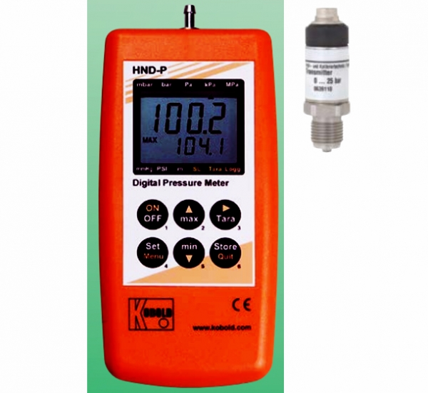 Đo áp suất hiển thị điện tử độ chính xác cao HND P105 KOBOLD