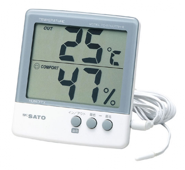 Máy đo nhiệt độ, độ ẩm PC-5000TRH II hãng SATO