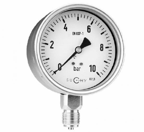 Đồng hồ đo áp suất suchy Mr 20 63/ MR20 100