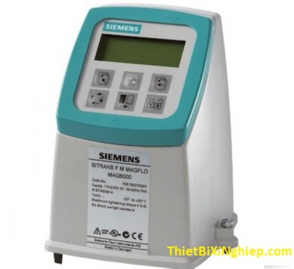 BỘ HIỂN THỊ ĐO LƯU LƯỢNG ĐIỆN TỪ HÃNG SIEMENS SITRANS FM MAG 5000